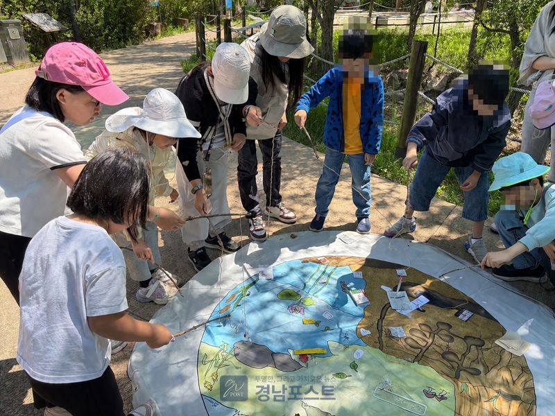 광명시 안터생태공원의 생태환경교육 프로그램이 기후에너지환경부 우수 환경교육프로그램으로 지정받았다. (광명시 제공)