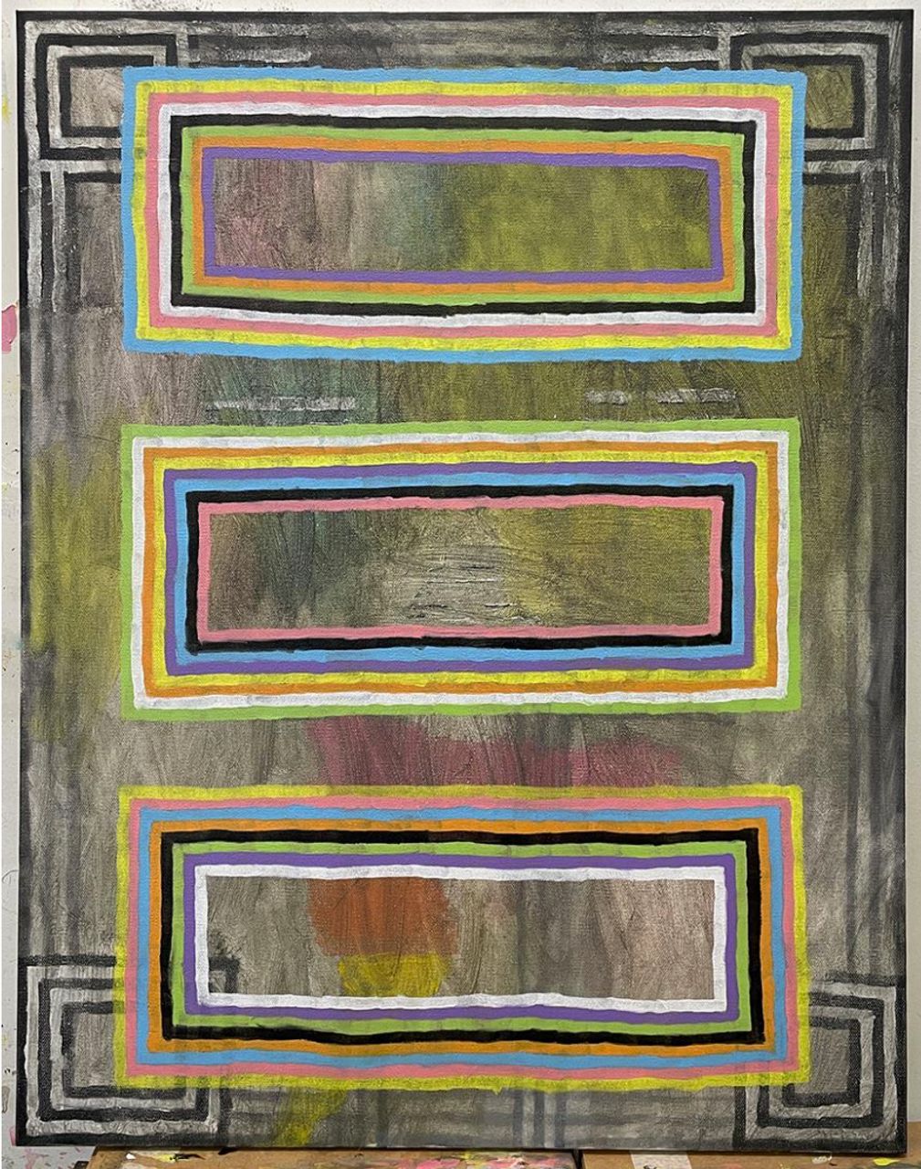 Thinking Machine, 2022 | oil on canvas 55.9 x 71.1 cm