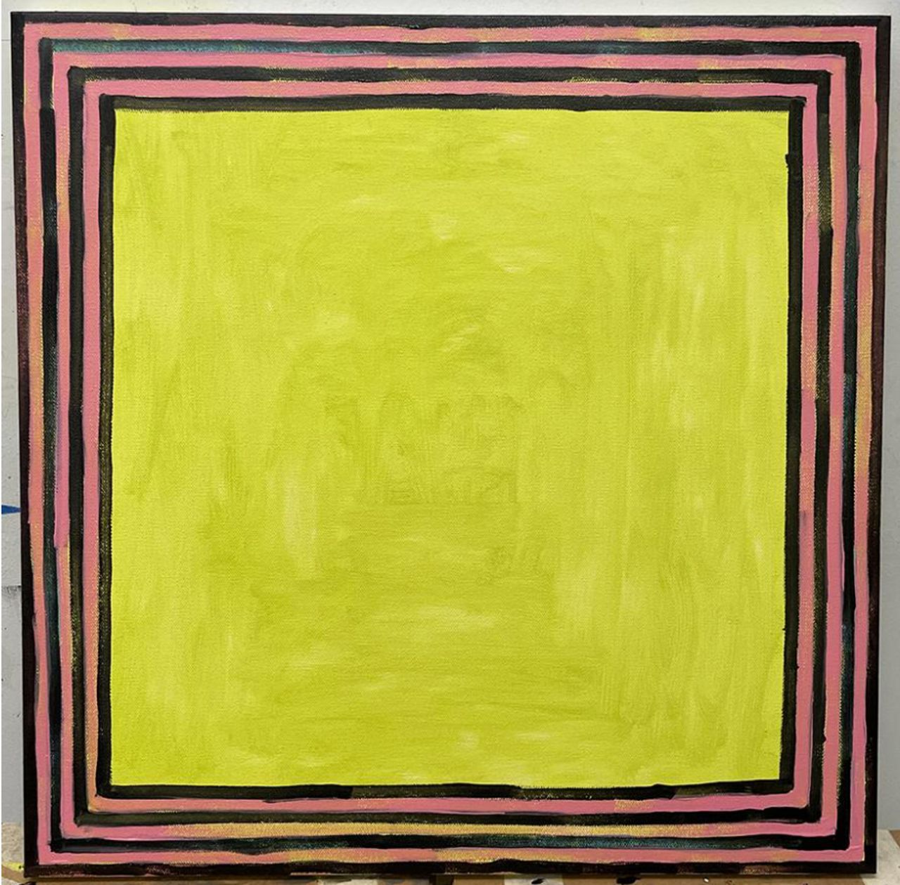 Chemical History, 2022 | oil on canvas 50.8 x 50.8 cm