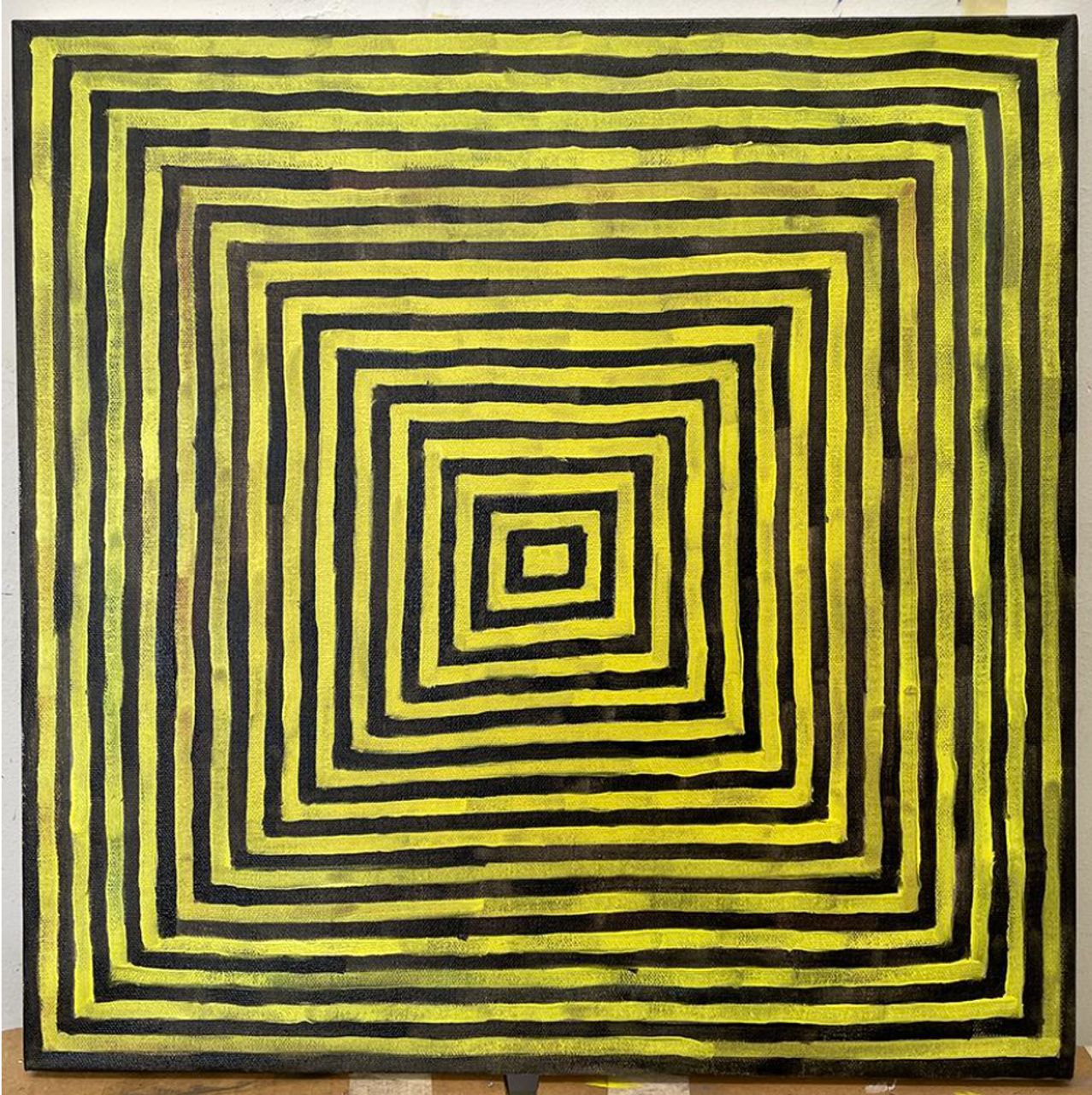 Spiritual Consumer, 2022 | oil on canvas 45.7 x 45.7 cm