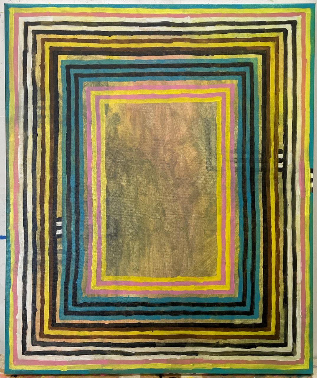 Sleepwalkers and Time Travel, 2022 | oil on canvas 50.8 x 61 cm