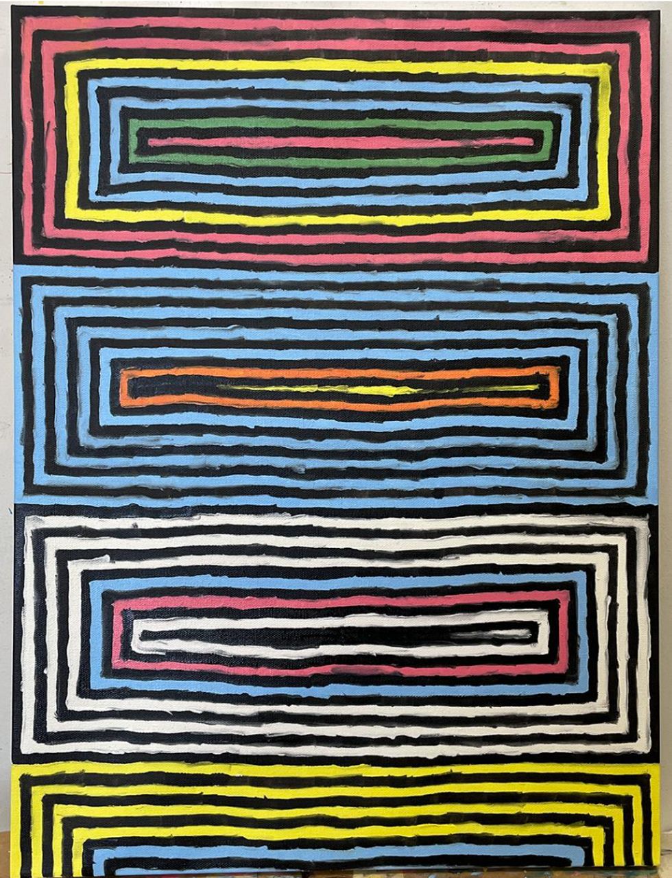 Tragic Clouds, 2022 | oil o canvas 45.7 x 50.8 cm