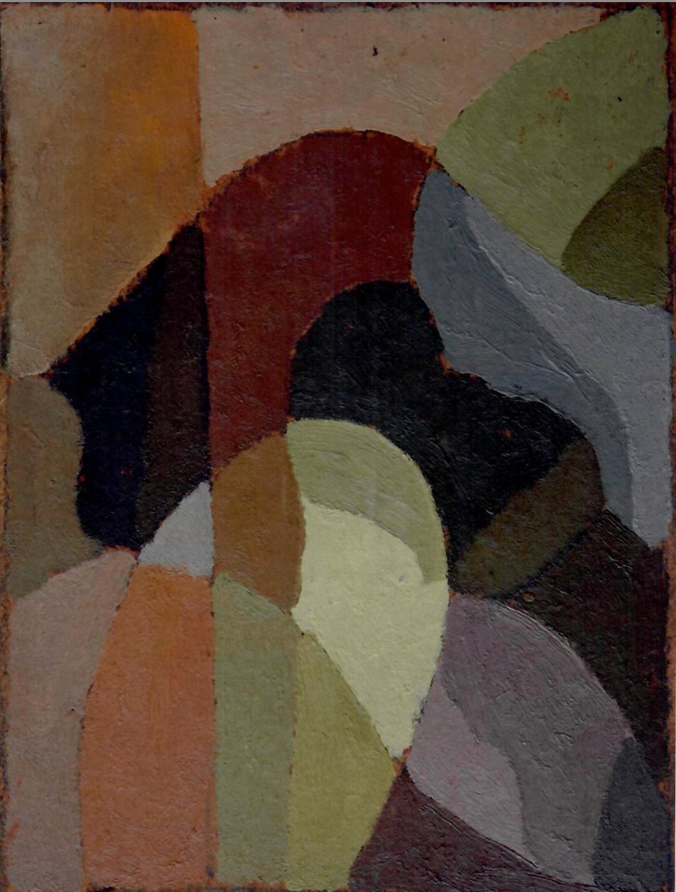 Composición (double-sided composition), 1935-40 | Oil on thin board 23 x 30 cm