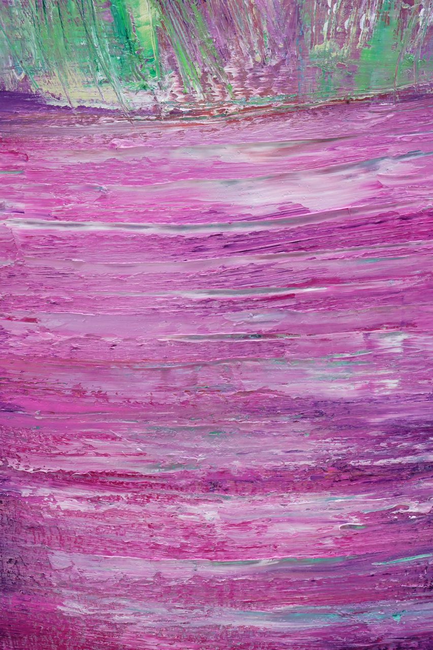 Purple Moon, 2022 | Óleo sobre tela 109 x 148 cm
