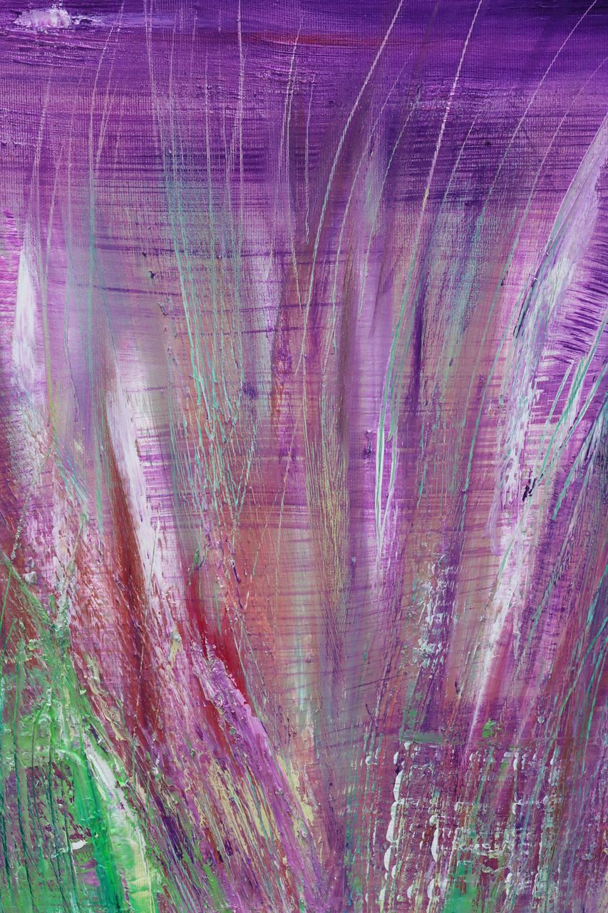 Purple Moon, 2022 | Óleo sobre tela 109 x 148 cm