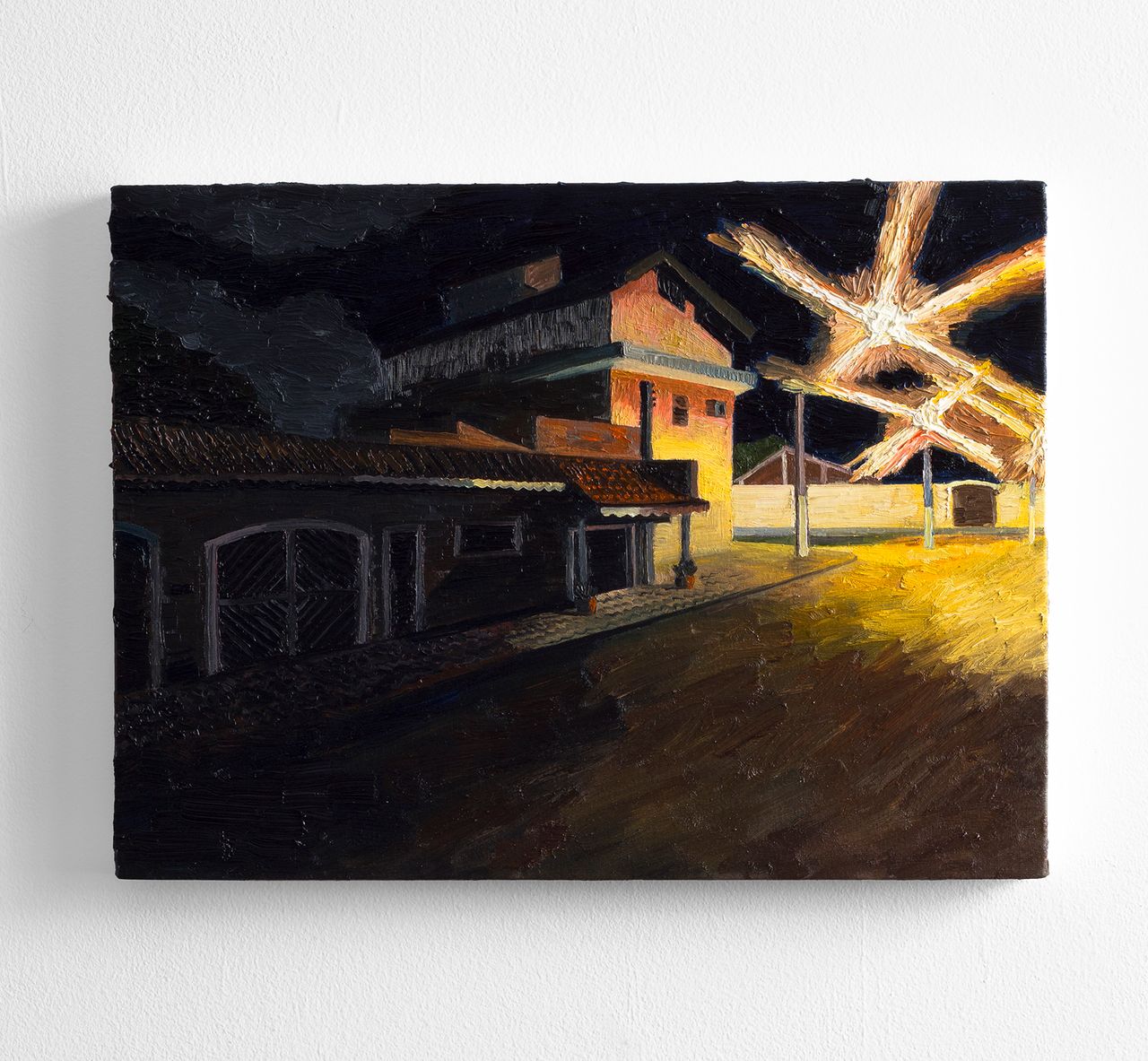 Esquina, 2023 | Óleo sobre tela 40 x 30 cm