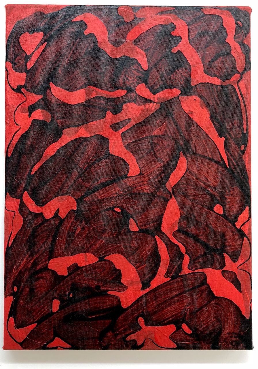 sutilezas, 2018 | acrylic on canvas 26 x 36 cm