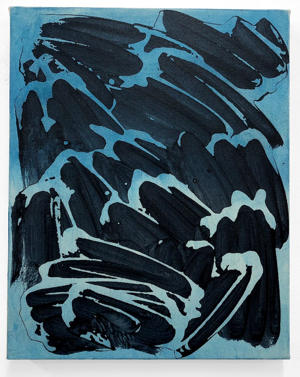 erasing water, 2018 | acrylic on canvas 40 x 50 cm