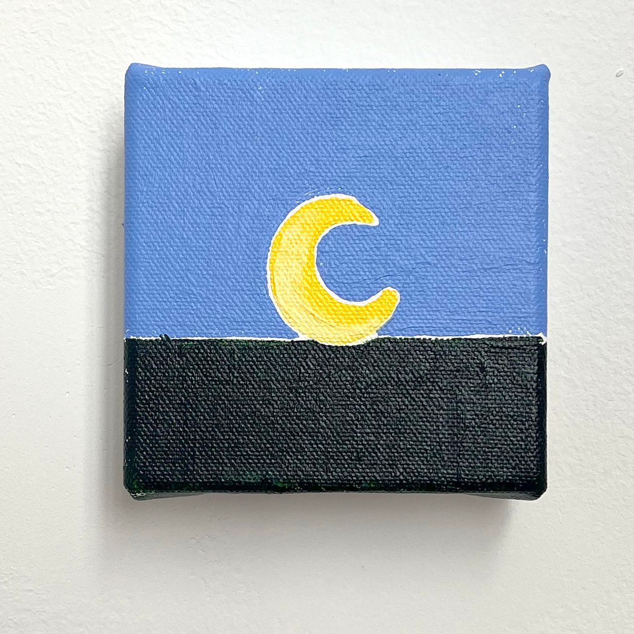 Notes on Being, 2023 | acrylic on canvas 10.2 x 10.2 cm