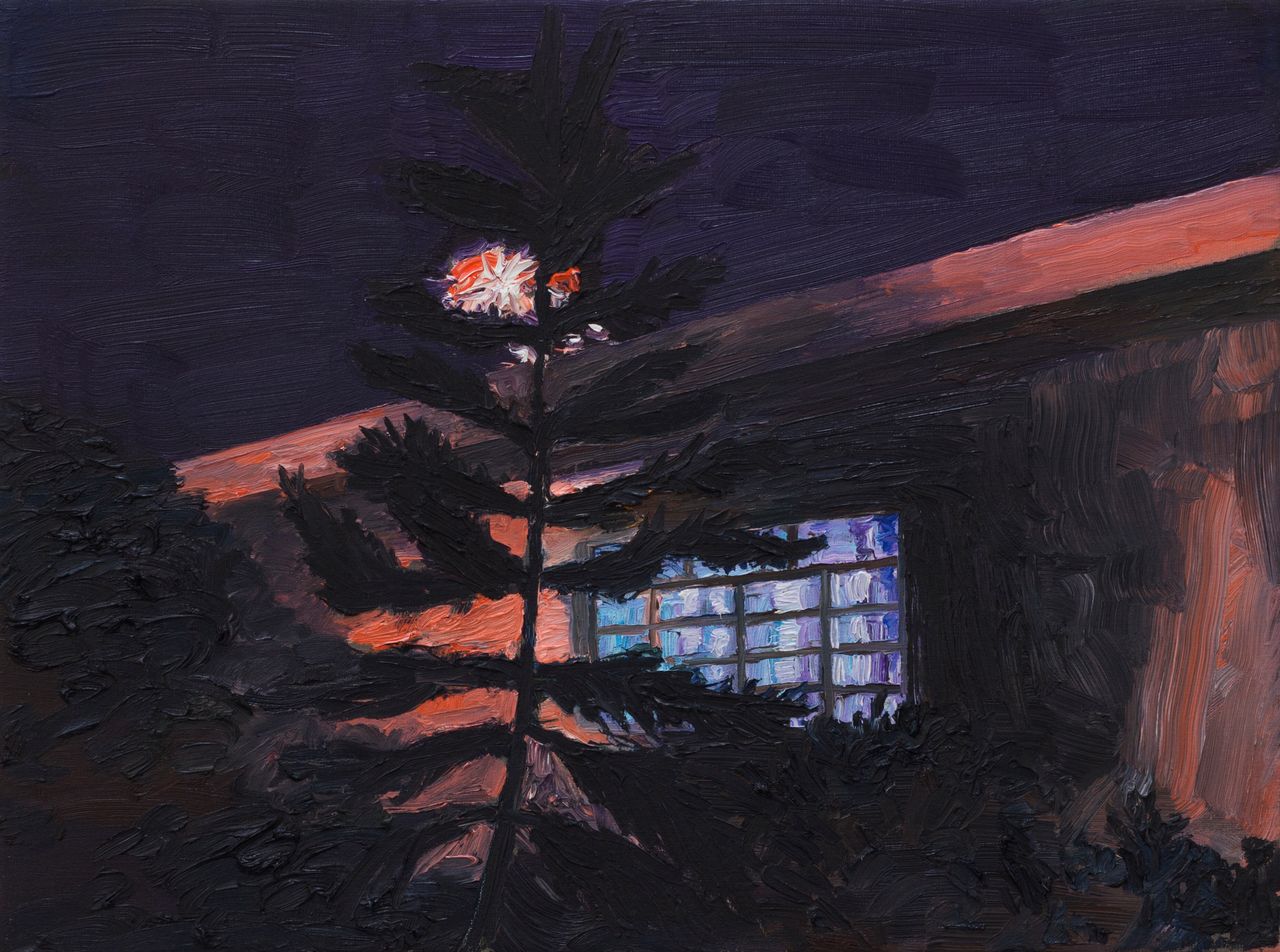 Janela, 2023 | Óleo sobre tela 40 x 30 cm
