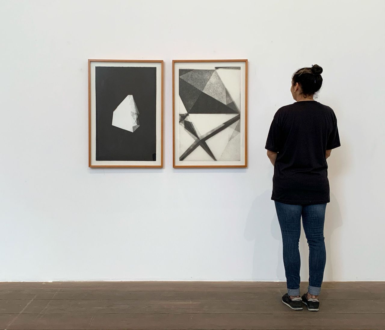 Dobra, 2015/2018 | Monotipia sobre papel de algodão e monotipia sobre papel japonês / monotype on cotton paper and monotype on Japanese paper 60 x 85.5 cm