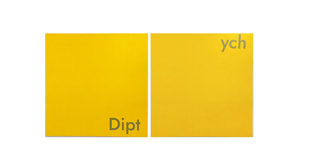 Dipt/ych, 2020 | Acrylic on canvas 121.9 x 61 cm