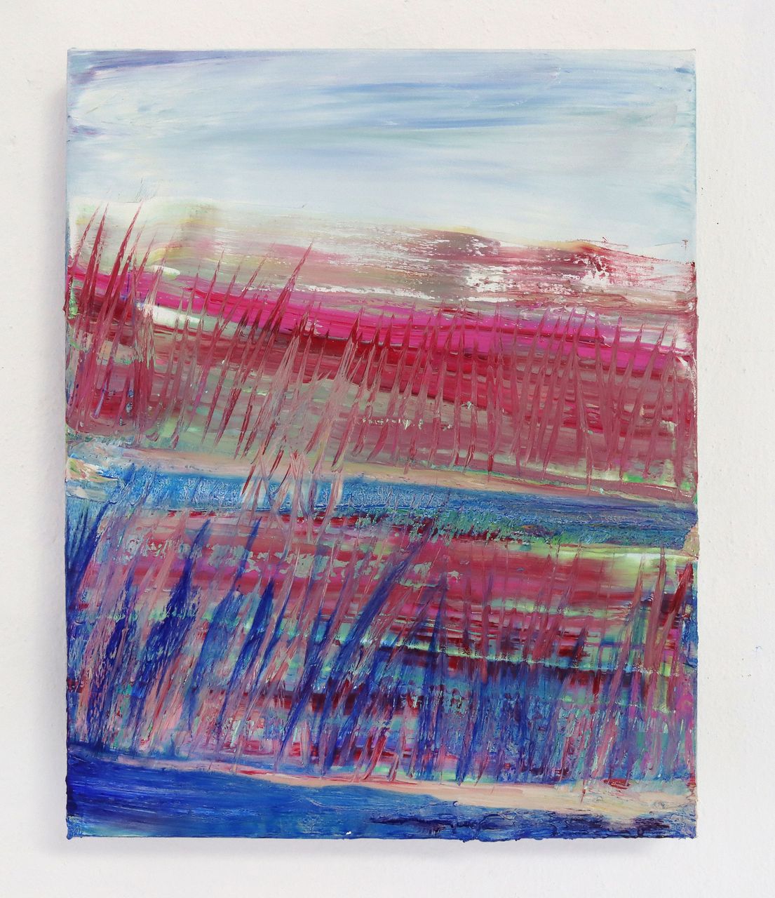 Estrada (XI), 2022 | Óleo sobre tela 40 x 50 cm