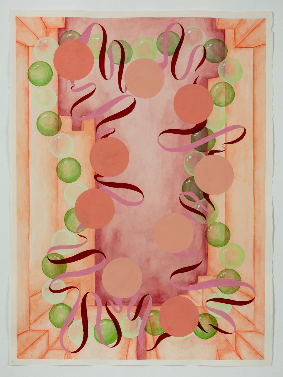 Outsides and Erotics, 2021 | Watercolour and gouache 55.9 x 76.2 cm