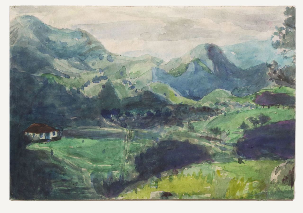 Untitled, 1989 | Watercolor 26 x 18 cm