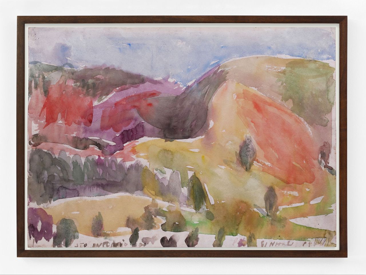 Untitled, 1989 | Watercolor 34.3 x 24.5 cm