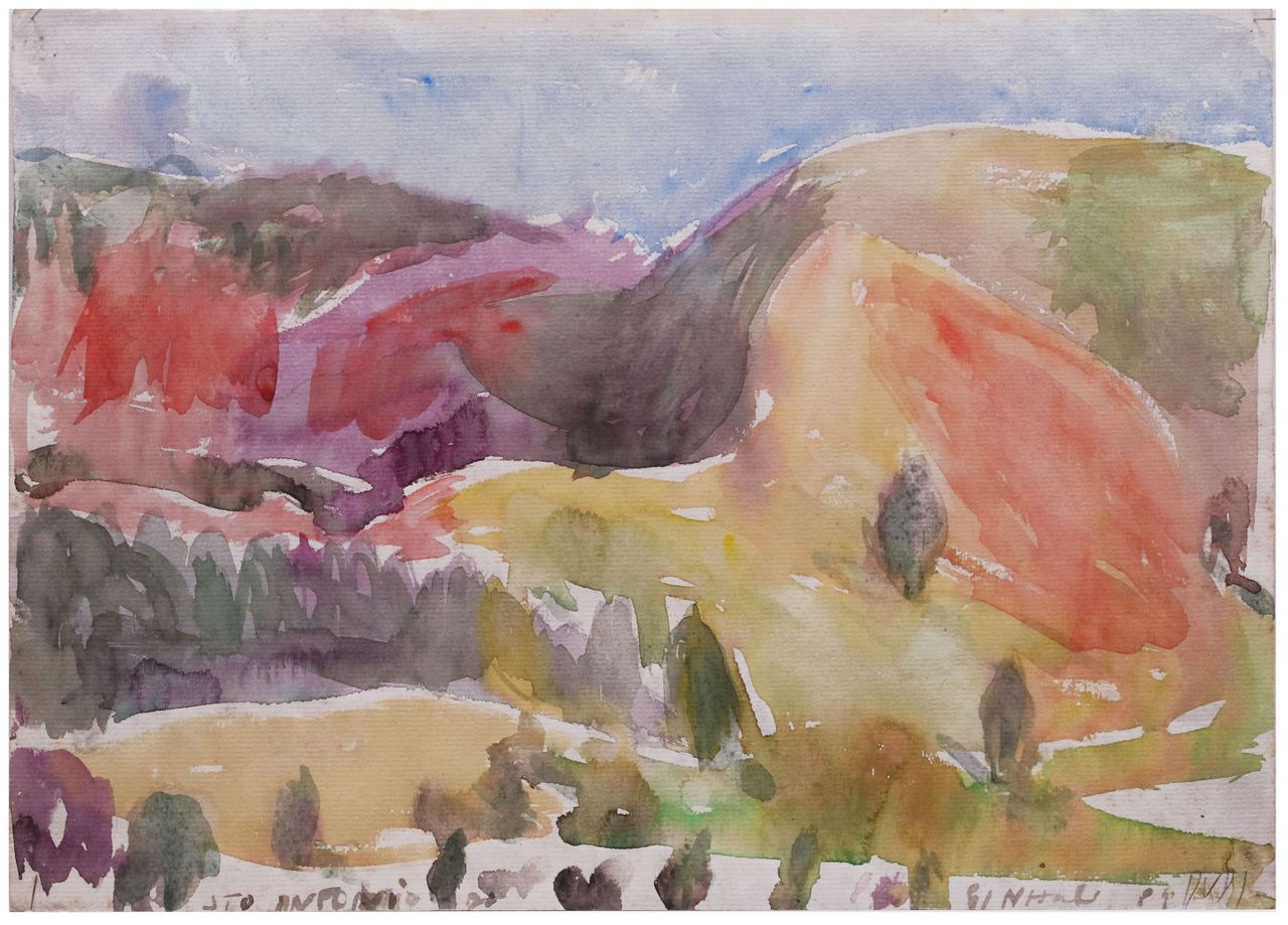 Untitled, 1989 | Watercolor 34.3 x 24.5 cm