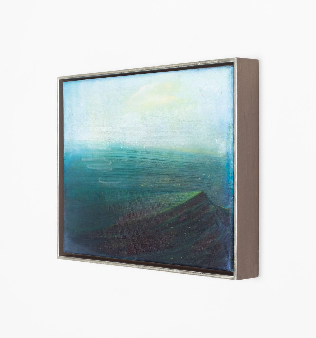 Greensound, 2020 | Oil on canvas 40.39 x 30.48 cm