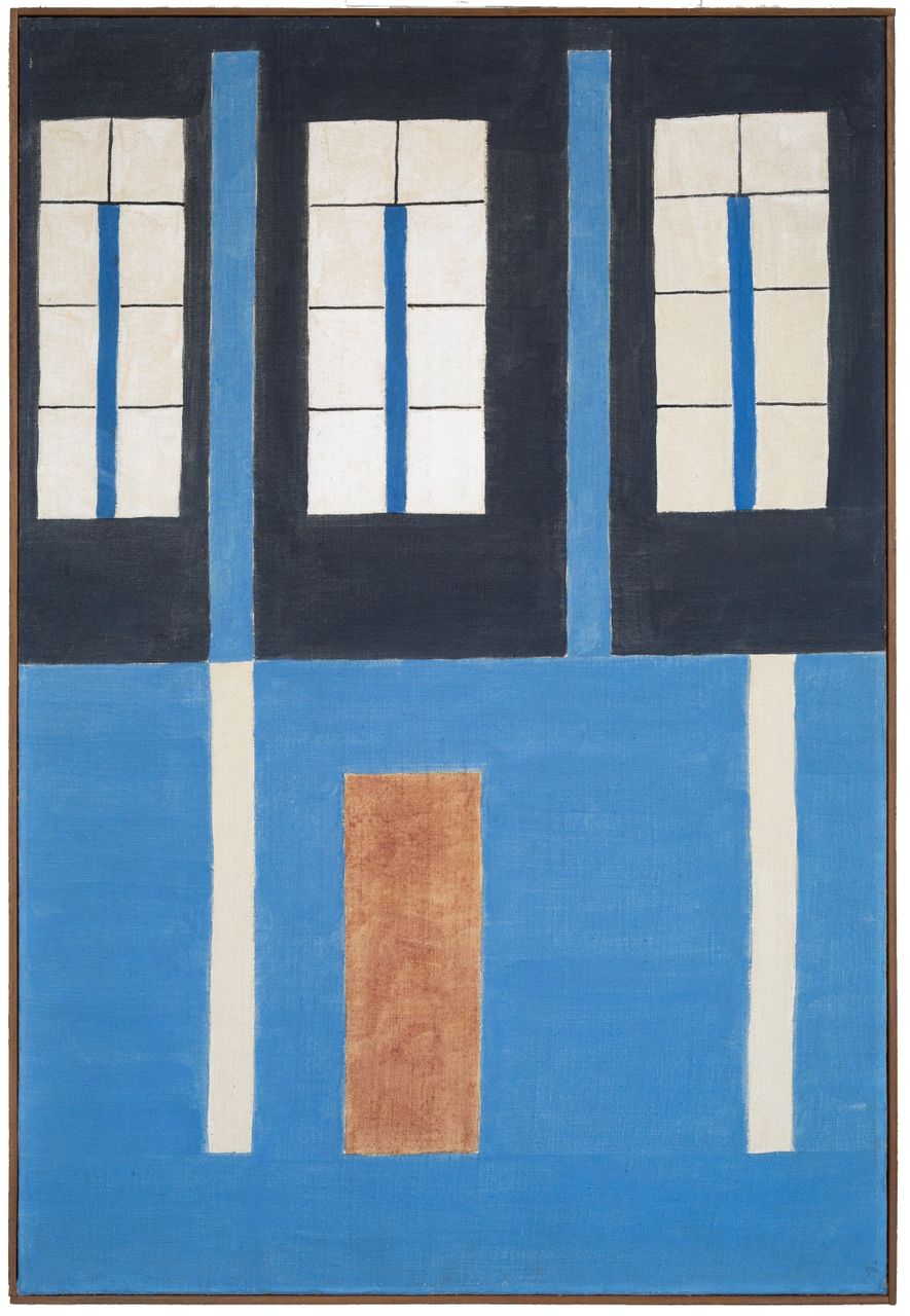 Untitled, 1950 | Tempera on canvas 48.7 x 72 cm