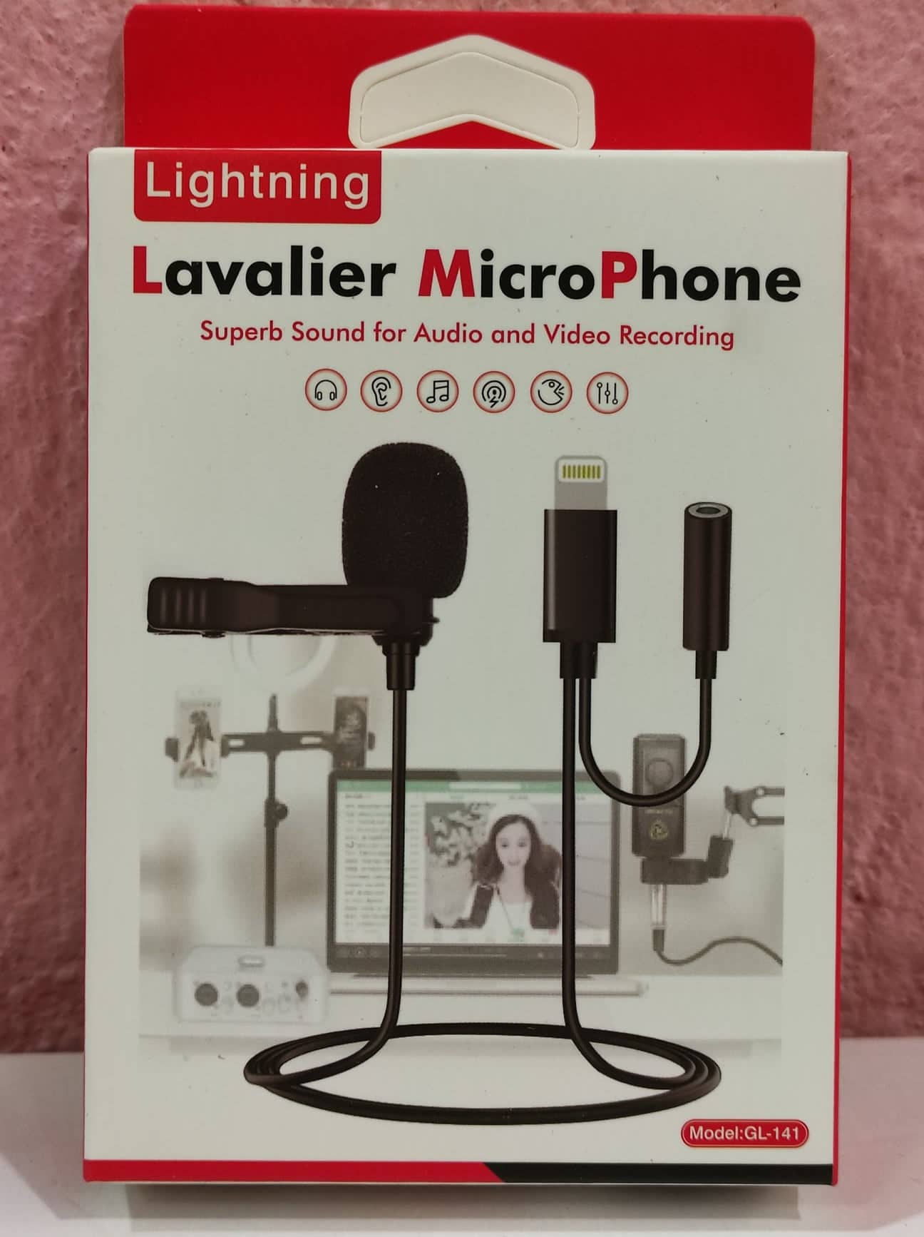 Best deals for Lavalier Lapel Mic Clipon Microphone Lightning For iPhone Recording in Nepal