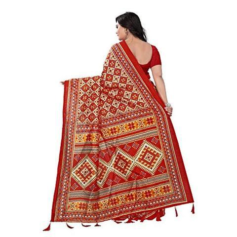 Best deals for Jaanvi fashion Art Silk with Blouse Piece Saree in Nepal -  Pricemandu!