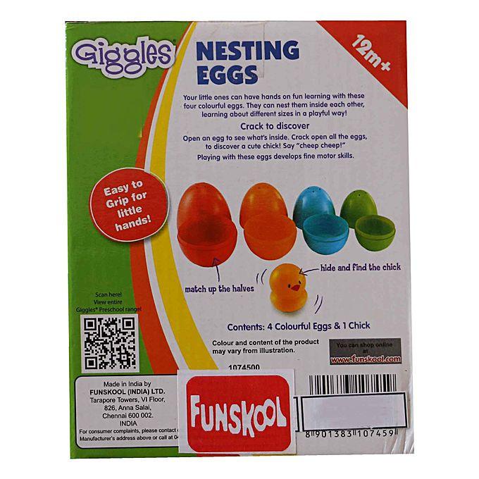 funskool nesting eggs