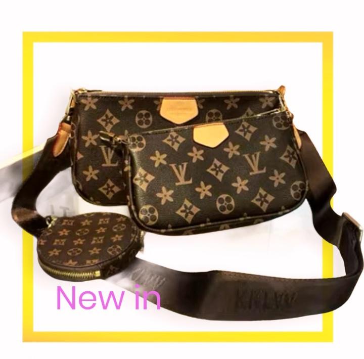 Lv 3 piece bag set Available. Size - Online_Nepal_Mantra