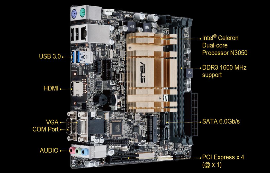 Asus n3050i c не видит память