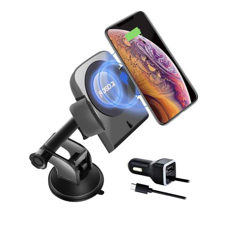 Best Deals For Roboqi Automatic Wireless Car Charger Qi Certified Robotic Car Mount Air Vent Phone Holder With Contact Sensor Compatible With Iphone Xs Xs Max Xr X 8 8 Samsung Galaxy Note 9 S9 S8 In Nepal