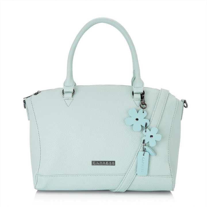 Best deals for Caprese Esa Satchel Large Aqua Handbag For Women in