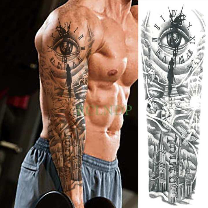 Clock Tattoos for Men  Ideas and Designs for Guys