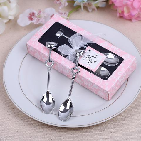 Best deals for 2PCs/Box Small Wedding Gift Wholesale Novelty Gift Stainless  Steel Couple Coffee Spoon Hot Sale Creative and Practical in Nepal -  Pricemandu!