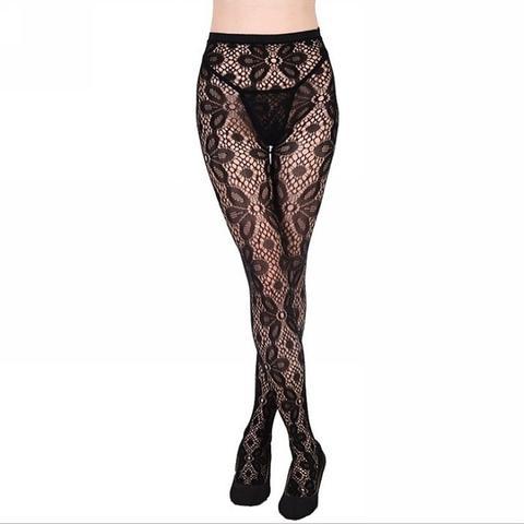 Best Deals For Womens Sexy Fishnet Tights Jacquard Weave Pantyhose Yarns Garter Grid Stockings