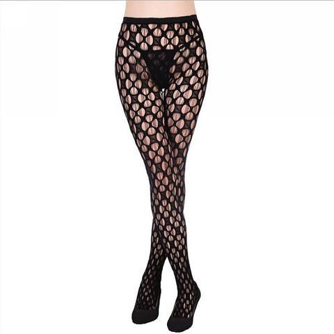 Best Deals For Womens Sexy Fishnet Tights Jacquard Weave Pantyhose Yarns Garter Grid Stockings