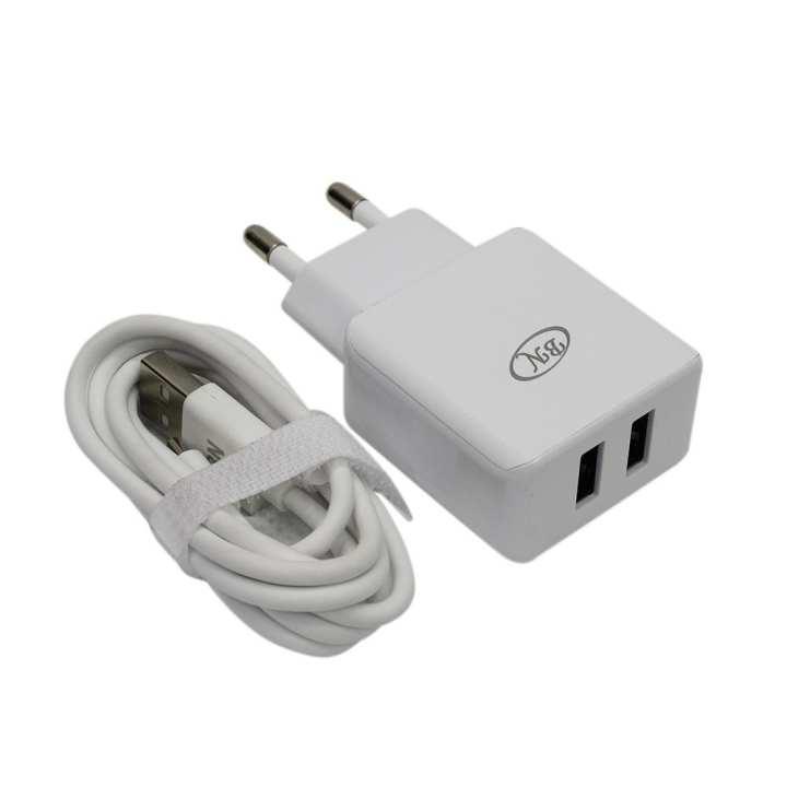 Best deals for BN High Quality Dual USB Charger For Smartphone - White in  Nepal - Pricemandu!