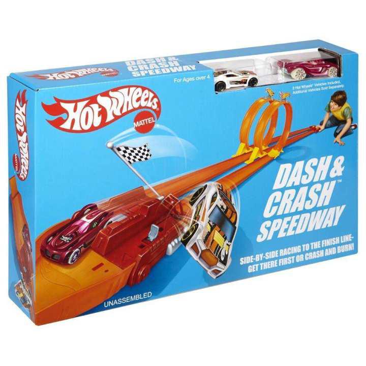 hot wheels dash and crash