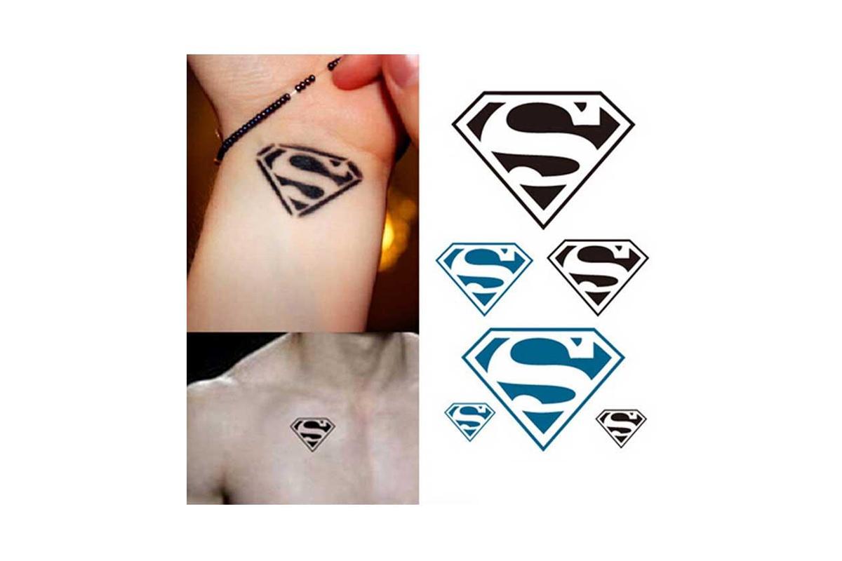 Superman logo tattoo. | Superman tattoos, Tattoos for guys, Tattoos