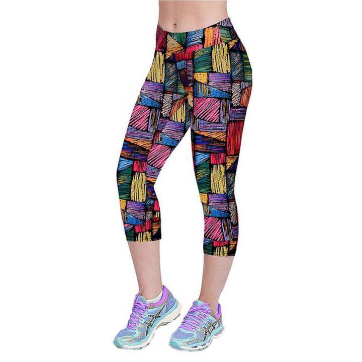 Nipali Sexy Girl Yoga - Best deals for Women Sexy Skinny Leggings Of Patchwork Print Yoga Leggings  Fitness Sports Pants in Nepal - Pricemandu!