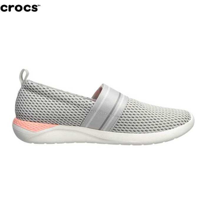 Best deals for CROCS LiteRide Mesh Pearl / White Women Shoes Slip-On ...