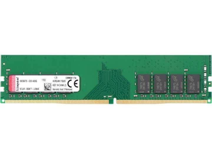 geni Et hundrede år nikotin Best deals for Kingston KVR24N17S8/8 [8GB/ 2400MHz DDR4/ Non-ECC CL17/ DIMM  1Rx8] RAM in Nepal - Pricemandu!