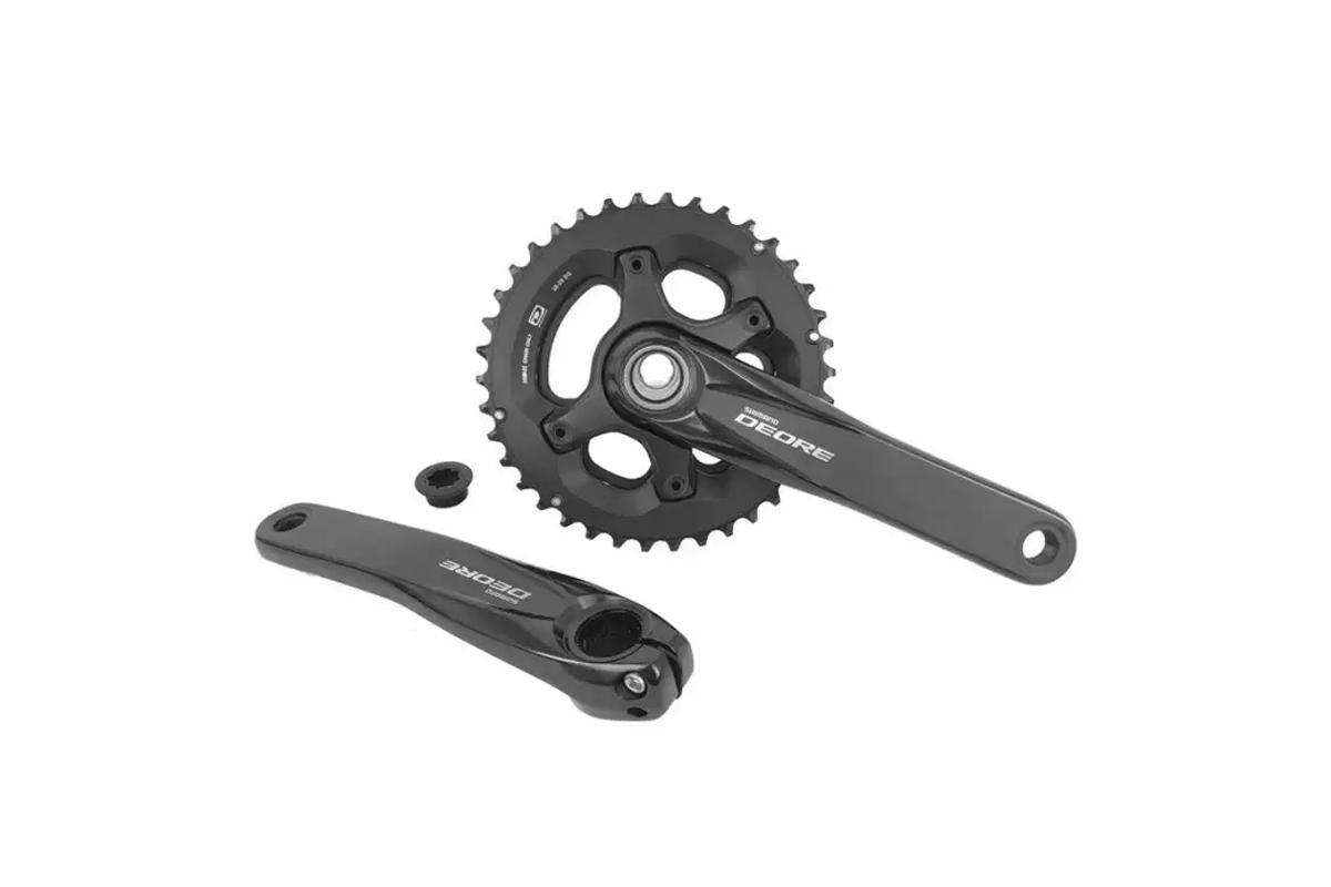 shimano deore double crankset