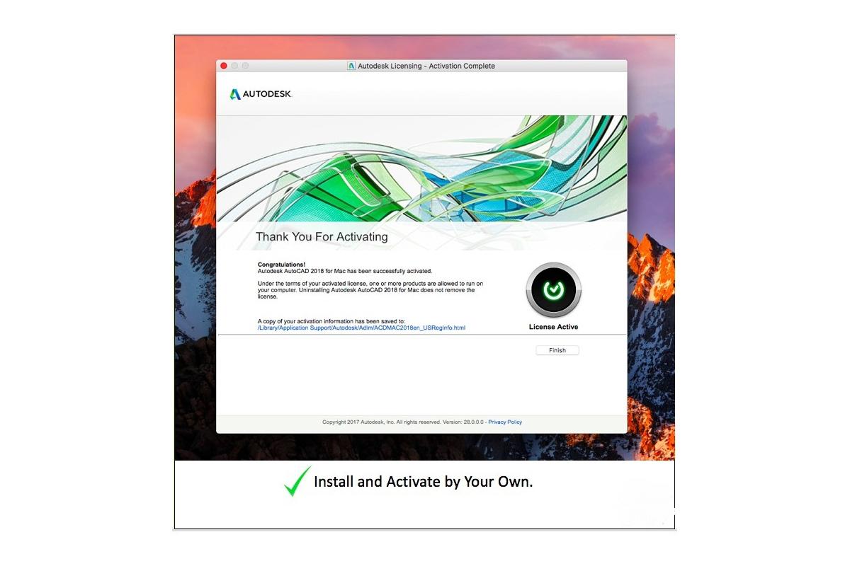 autocad 2018 mac for students