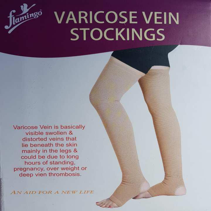 Varicose Vein Stockings - Flamingo