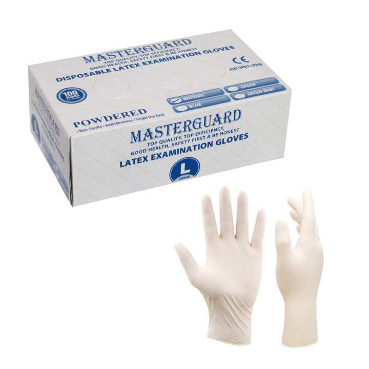 Best deals for MASTERGUARD Disposal Latex Examination Gloves, Large in ...