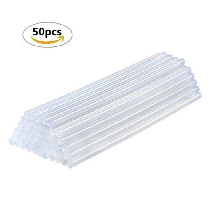 30Pcs/set Colored Hot Melt Glue Sticks 7mm Adhesive Assorted