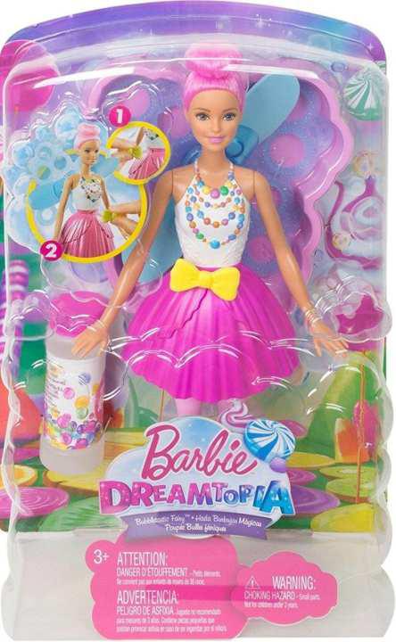 barbie dreamtopia bubbletastic fairy doll