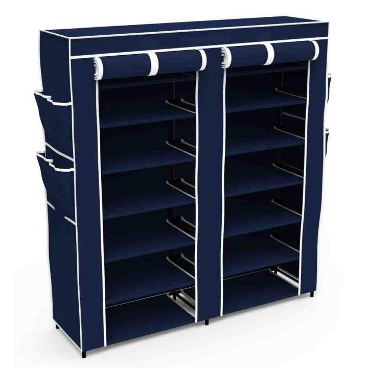 Best deals for 6 Layers Portable and Folding Shoe Rack - Double (120 x ...