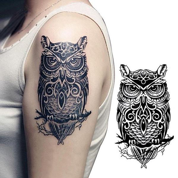 Tattoo uploaded by leonardo scalessi  Athena athenatattoo owl  blackandgrey realistic realistictattoo athena greek god  Tattoodo