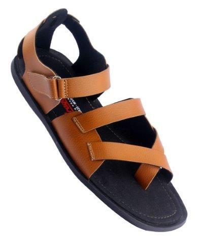 paragon max men's brown sandals