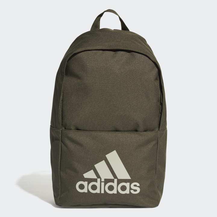 adidas army green backpack